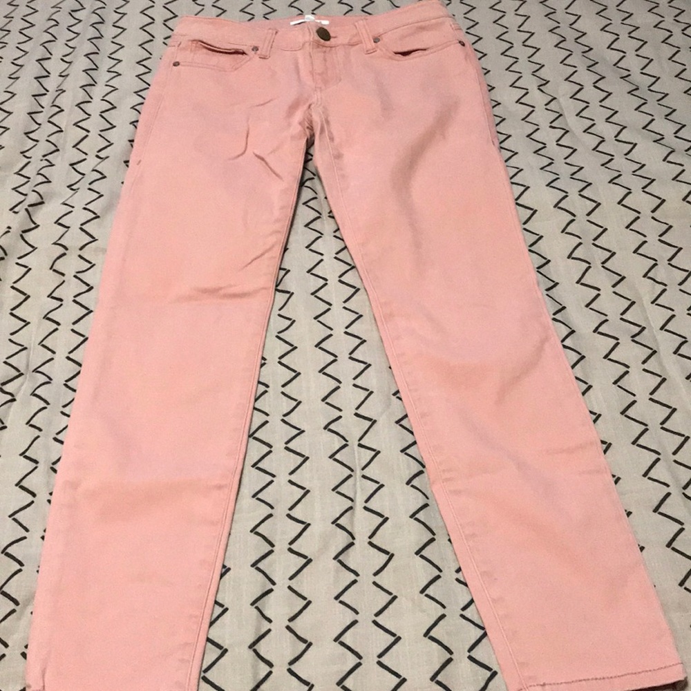 Cabi light pink skinny jeans